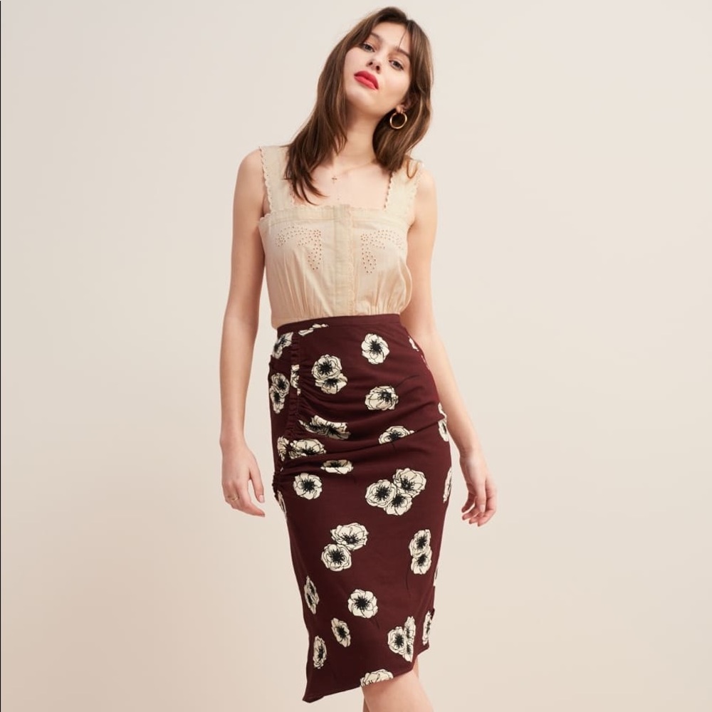 Rouje scarlet skirt